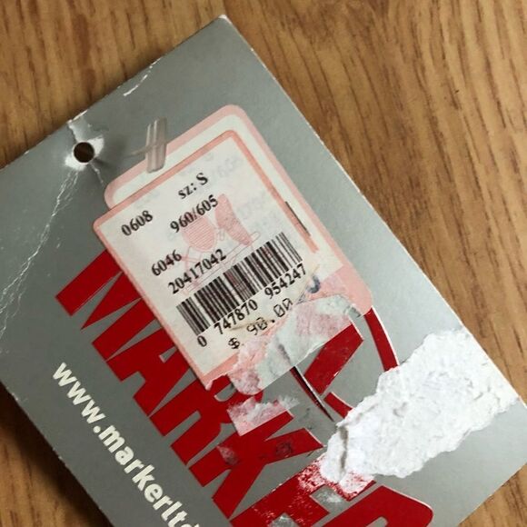 NWT MARKER Red Fleece Full Zip Jacket - Picture 4 of 6